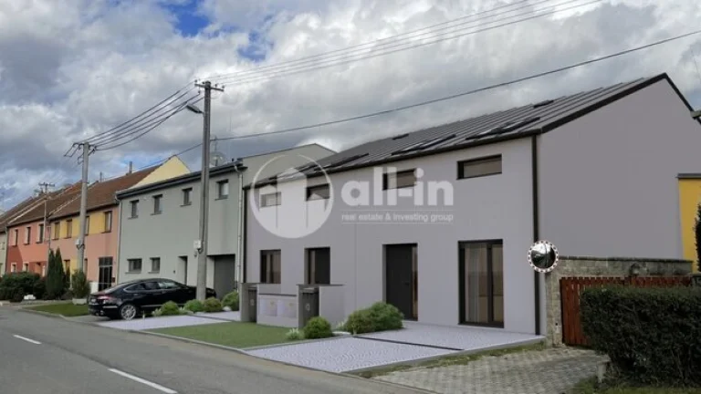 Prodej novostavby 2 RD 149 m2, pozemek 370 m2, Hoštice-Herol