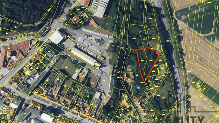 Prodej pozemku 2293 m2 v Černé Hoře