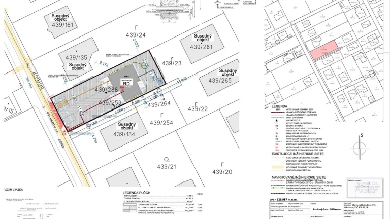 SLNEČNY POZEMOK S PROJEKTOM RD A VYDANÝM STAVEBNÝM POVOLENÍM