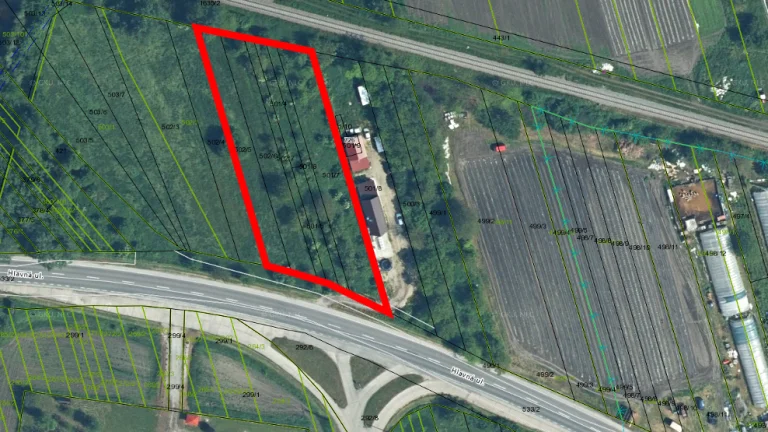 150 m2 INVESTIČNÉ POZEMKY pri Komárne