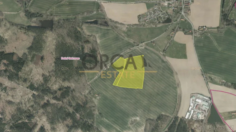 Prodej pozemků Dolní Ostrovec, 12777 m2