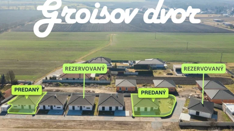 ZNÍŽENÁ CENA 5 - izbová novostavba v Kostolišti (RD4)