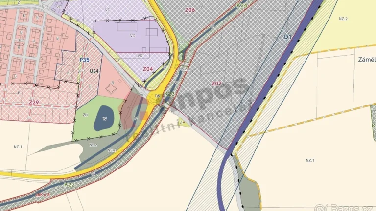 Prodej komerčního pozemku průmyslová zóna Poběžovice okr. Do