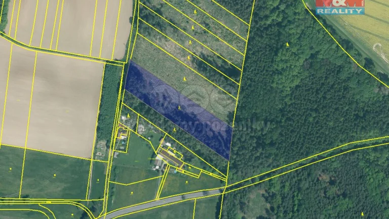 Prodej lesa, 7675 m², Stehlovice