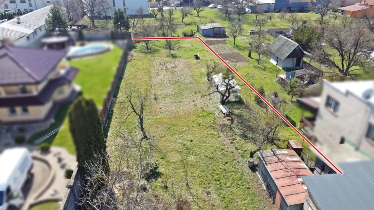 Rozľahlý pozemok 1526m2, predaj, Košice – Barca, Cínová ulic