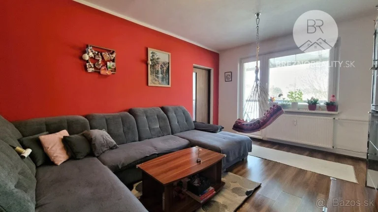 REZERVOVANÝ Priestranný 3 izbový byt v žiadanej lokalit