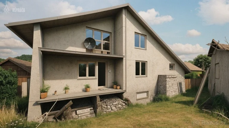 Väčší rodinný dom s pozemkom 2139 m2, Lopúchov