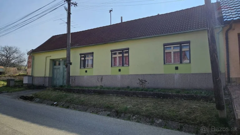 Predaj rodinného domu v obci Chropov, okres Skalica