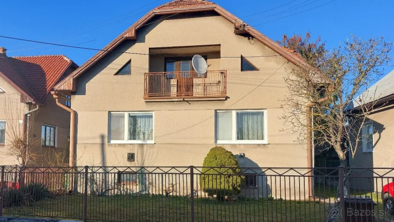 Rodinný dom na pozemku 770 m² v obci Žabokreky, okr. Martin