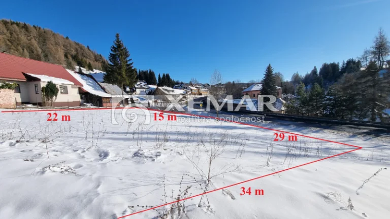 Predaj stavebný pozemok Donovaly 800 m2