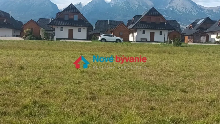 Stará Lesná lukratívny stavebný pozemok s výhľadom na Vysoké