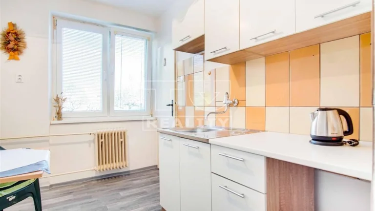 Tehlový 3-izbový byt s garážou a záhradou, Gbelce – 55,76m2