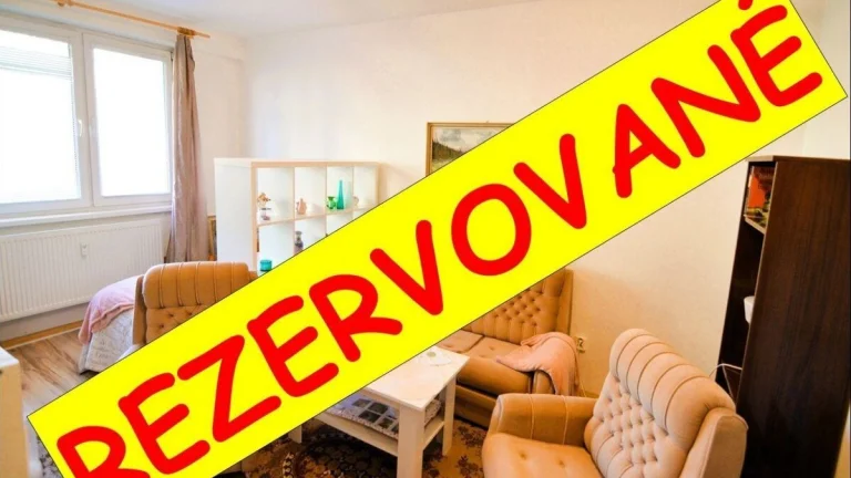 NA PREDAJ 1-IZBOVÝ BYT POPRAD