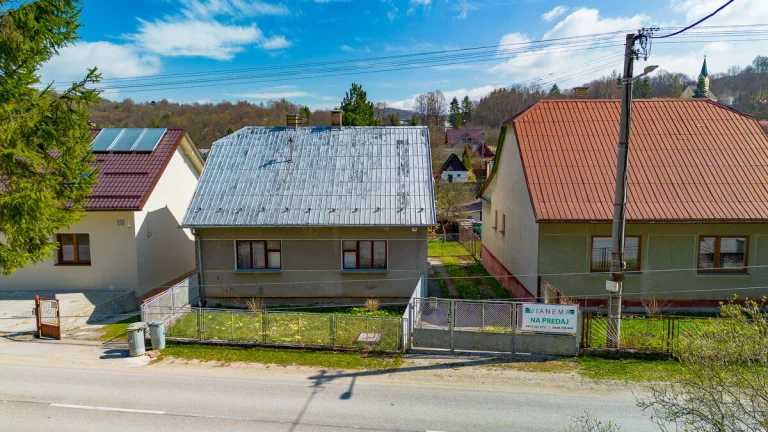 IBA U NÁS Predaj RD v obci Mojtín, okres Púchov