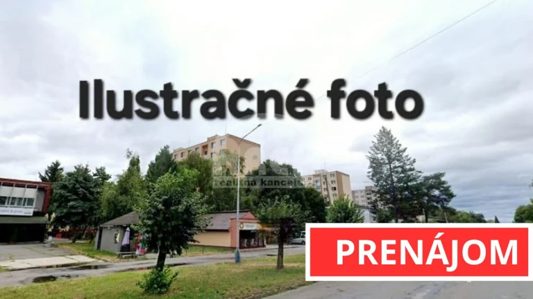 Na prenájom 2- izbový byt na sídlisku Západ v Michalovciach