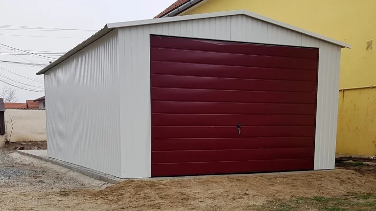 Plechová garáž 4×6