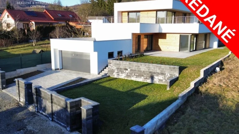 SKOLAUDOVANÁ NOVOSTAVBA V KRÁSNOM PROSTREDÍ - VYŠNÁ JEDĽOVÁ