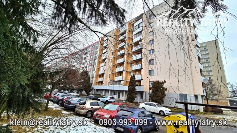 Byt 3 izbový s loggiou 72 m2 v Spišskej Novej Vsi - Západ