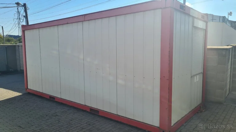 Predaj unimobunky pre kancelárske využitie na stavbe