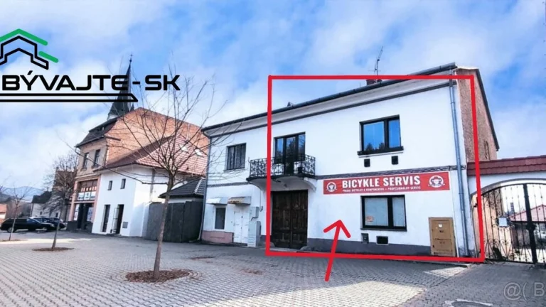 PREDAJ BYTU Investičná príležitosť priamo na námestí, Nitri