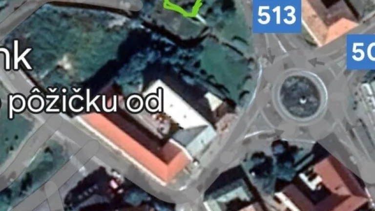 Prenájom pozemku v centre Hlohovca