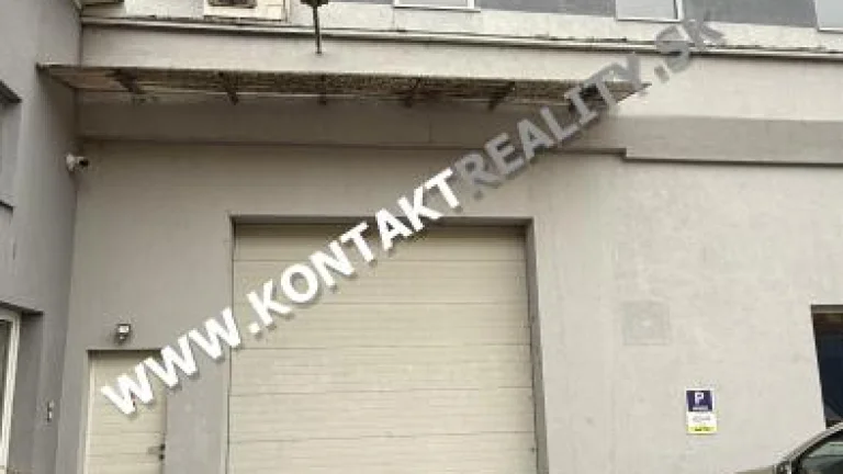 Skladový priestor 195m2 na poschodí, nákladný výťah Južna tr