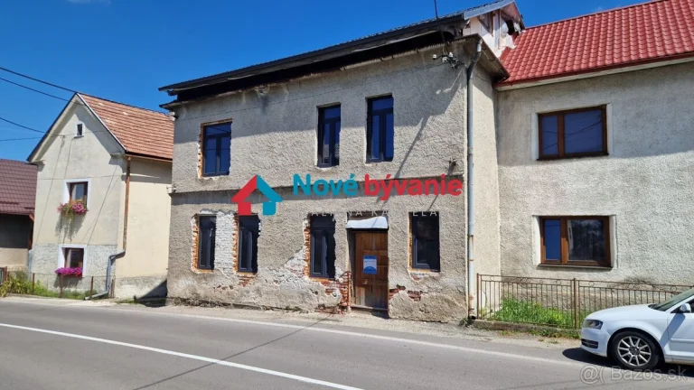 Na predaj dom v centre Hornej Štubni pripojený na IS vhodný