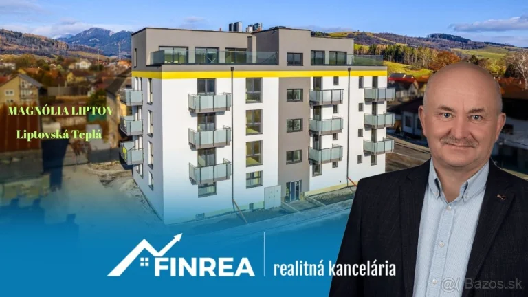 FINREA│1 izbový byt s balkónom v Liptovskej Teplej - Magnóli