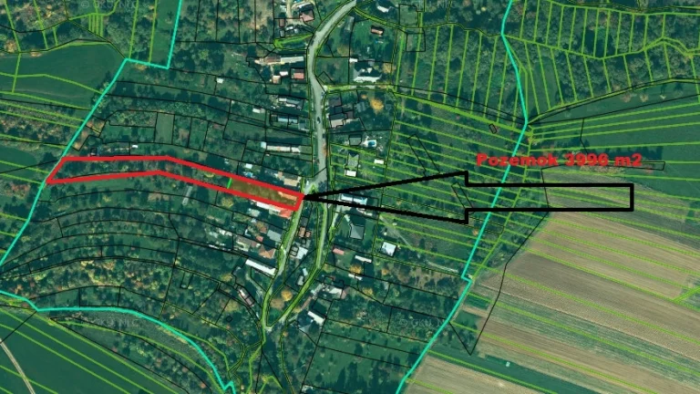 EXKLUZÍVNE - na predaj 3896m2 pozemok Ondrašovce, okr.Prešov