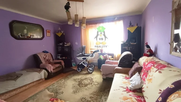 Veľký 1-izbový byt 43,65 m2, Sobrance