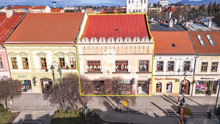 REZERVOVANÉ - BUDOVA NA PREDAJ NA HLAVNEJ UL.
