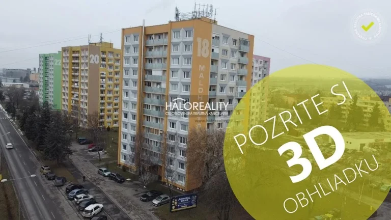 HALO reality - Predaj, trojizbový byt Rimavská Sobota, Maloh