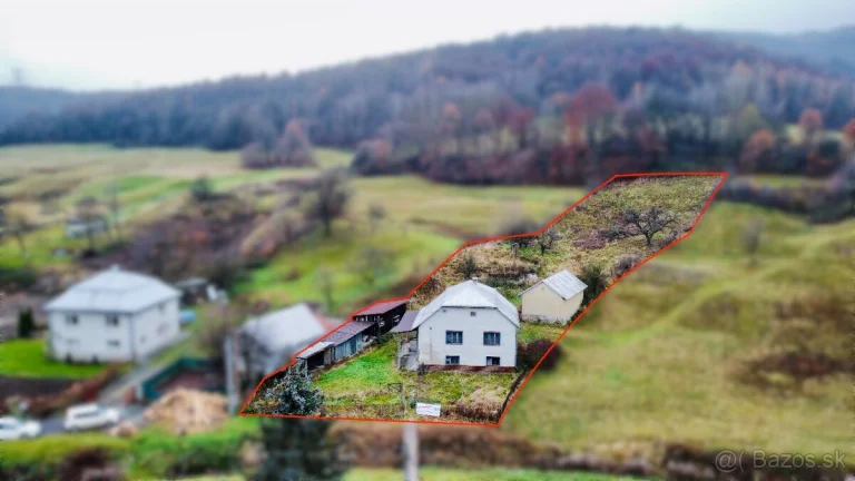 NA PREDAJ RODINNÝ DOM VAGRINEC pozemok 2900m²