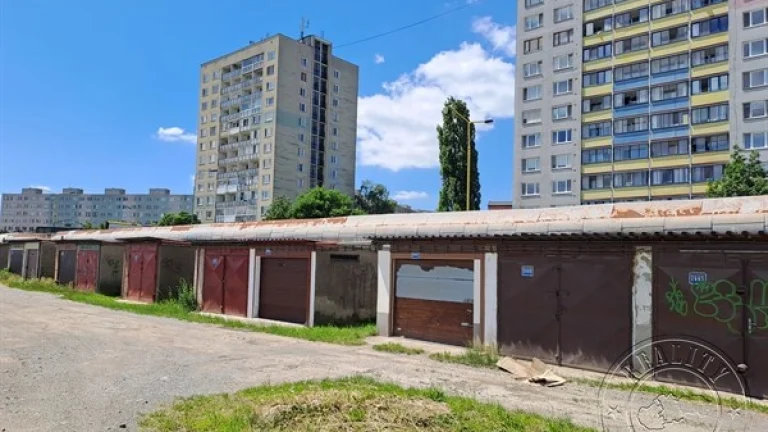 Znížená cena Garáž Jantárová ulica, Košice – Juh (centrum)