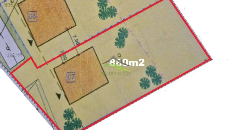 Pozemok pre rodinný dom - pod Hrádkom - 880 m2