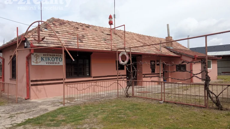 Komerčný objekt v Radvani nad Dunajom na prenájom
