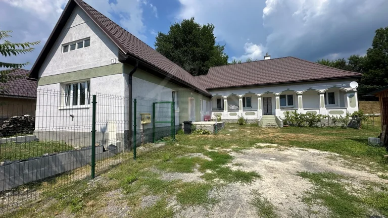 Gazdovský dom na kraji dediny v Lehote nad Rimavicou