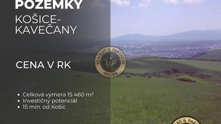 Investičné pozemky Košice-Kavečany