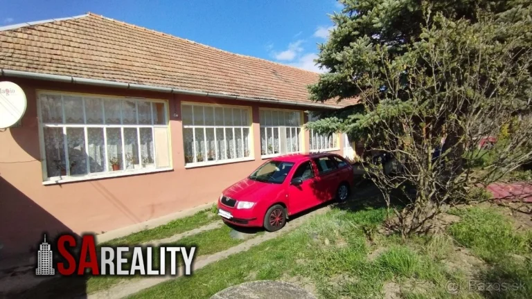 Ponúkam na predaj rodinný dom Tekovské Lužany
