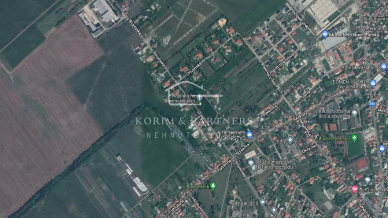 Pozemok na výstavbu rodinných domov, Nové Zámky