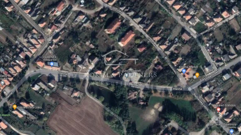 Stavebný pozemok v centre Marcelovej