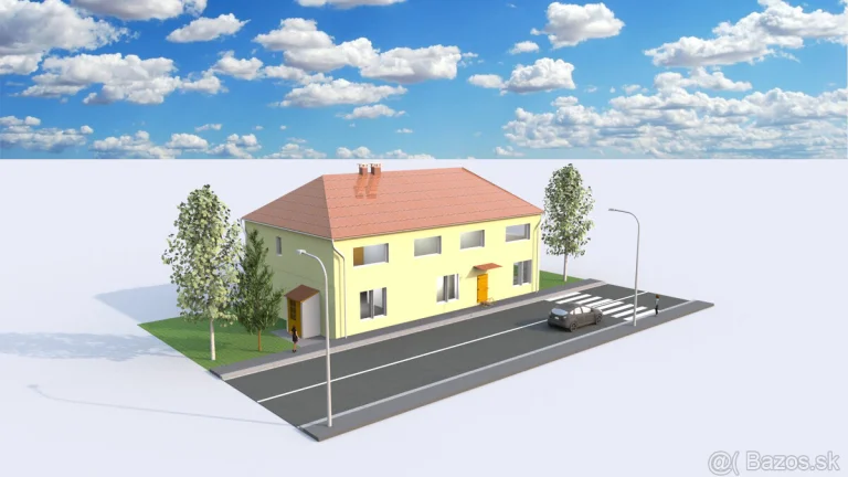 Polyfunkčný objekt v Hrnčiarskych Zalužanoch