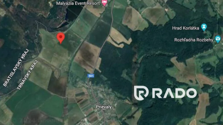 RADO | Rekreačný pozemok v obci Prievaly