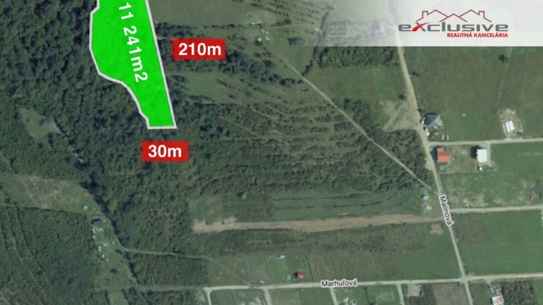 INVESTIČNÝ POZEMOK – FINTICE – 11241 M2 V CELKU