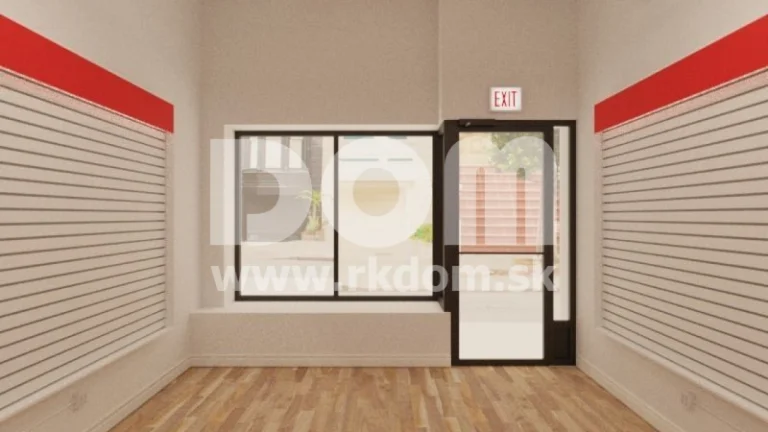 rkDOM | Prenájom obchodného priestoru (20 m2) v širšom c