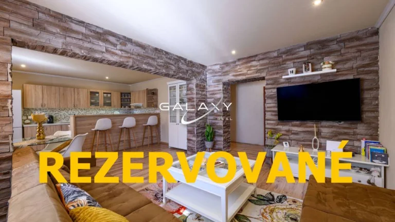 REZERVOVANÉ Atraktívny rodinný dom, Fiľakovo