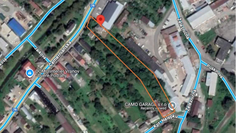 Predaj stavebný pozemok vo Vranove nad Topľou – Čemerné