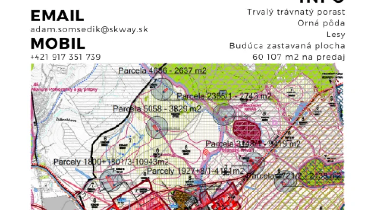 Pozemky BOBROV okres Námestovo