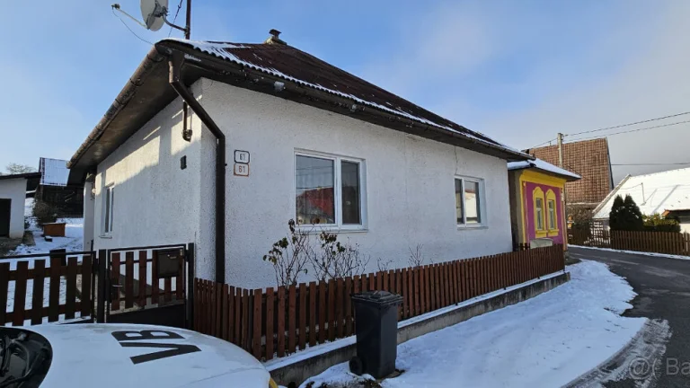 Rodinný dom v obci Olcnava, okres Spišská Nová Ves