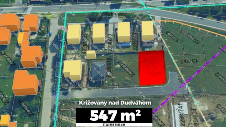 Stavebný pozemok v tichej lokalite a prístupom na dialnicu